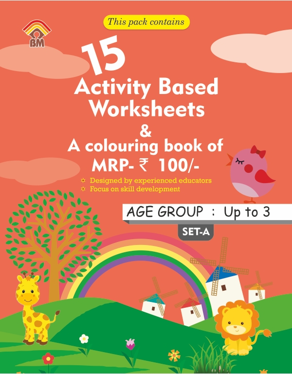 Preschool worksheets Set - A