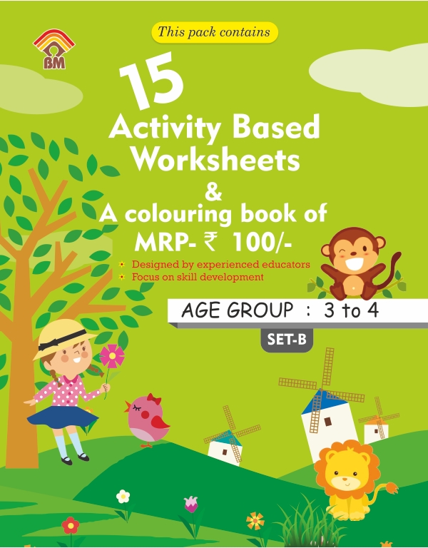 Nursery worksheets Set Set - B 