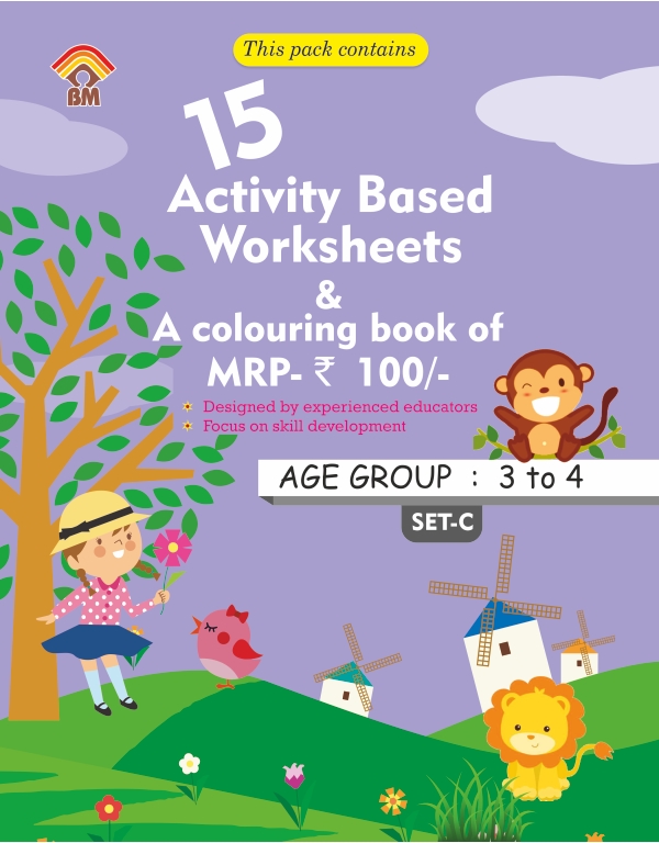 Nursery worksheets Set Set - C